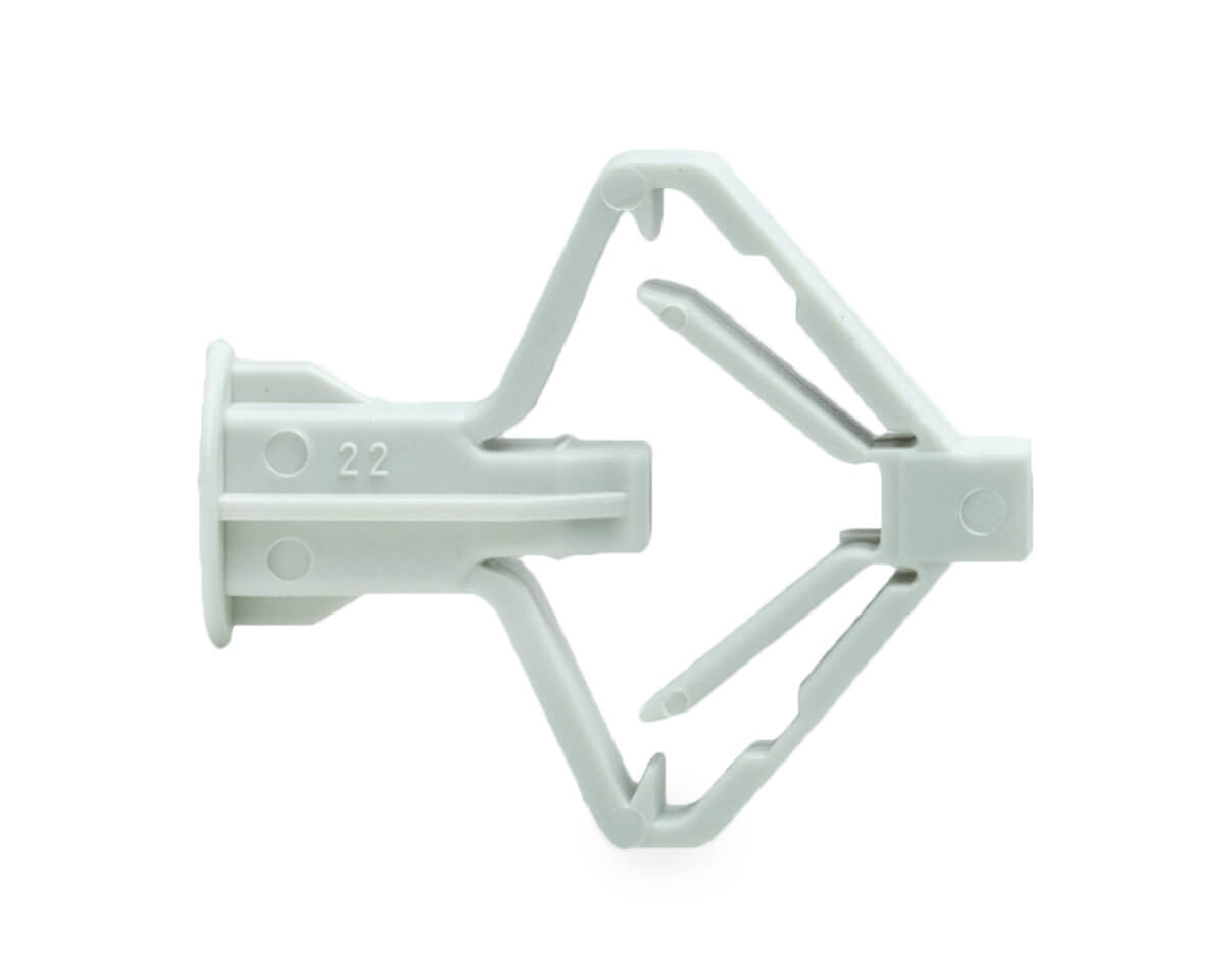 Пластмассовый дюбель для пустотелых конструкций KHD 10х50, НЕЙЛОН KEW (упак/100шт)