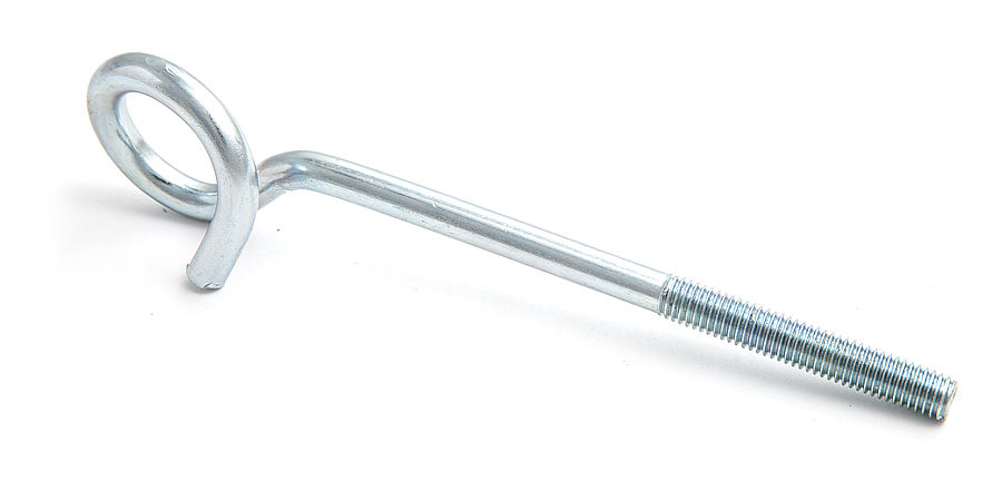 Крюк качельный с метрической резьбой 6х80, прочн. 4.8 (упак/100шт)