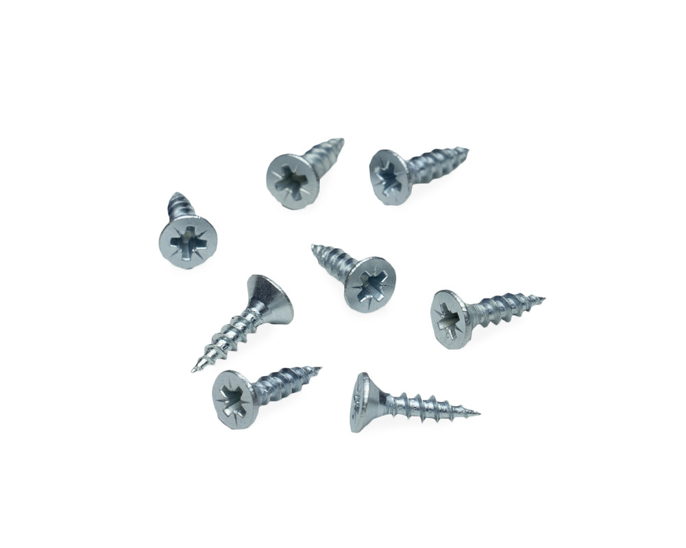 Саморез универсальный 4.0х16, белый цинк МОНТАЖ (упак/500шт)