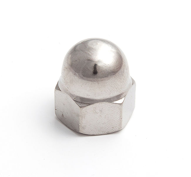 Гайка колпачковая М20, DIN1587, НЕРЖ. СТАЛЬ (упак/50шт)