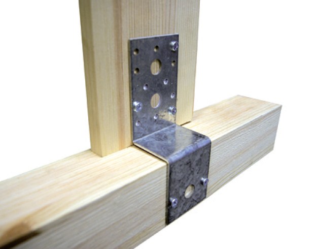 Уголок крепежный Z-образный 55x105x90х2,5 мм KUZ3 (шт)