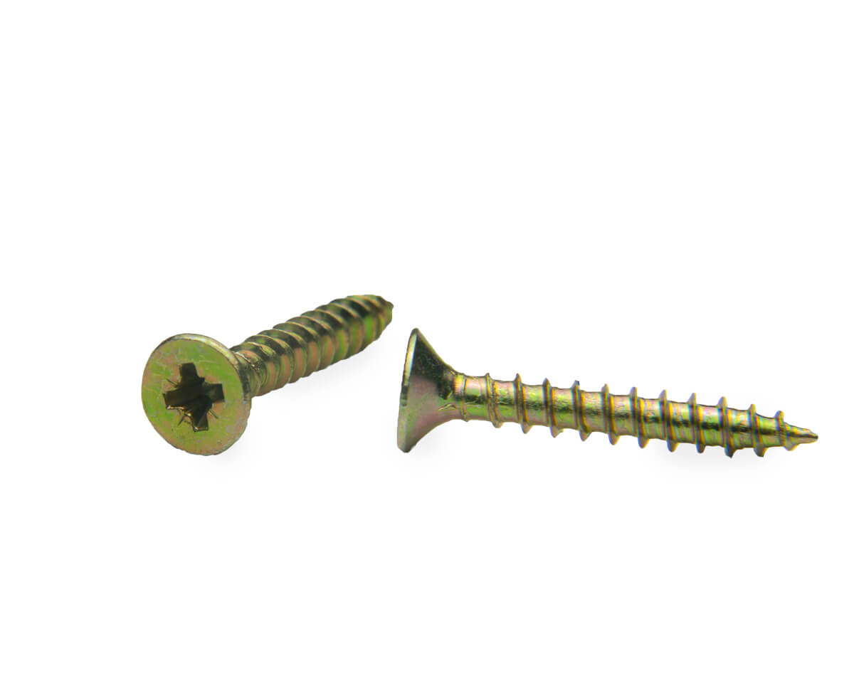 Саморез универсальный 3.0x20, желтый цинк, дой-пак S, МОНТАЖ (пакет/100шт)