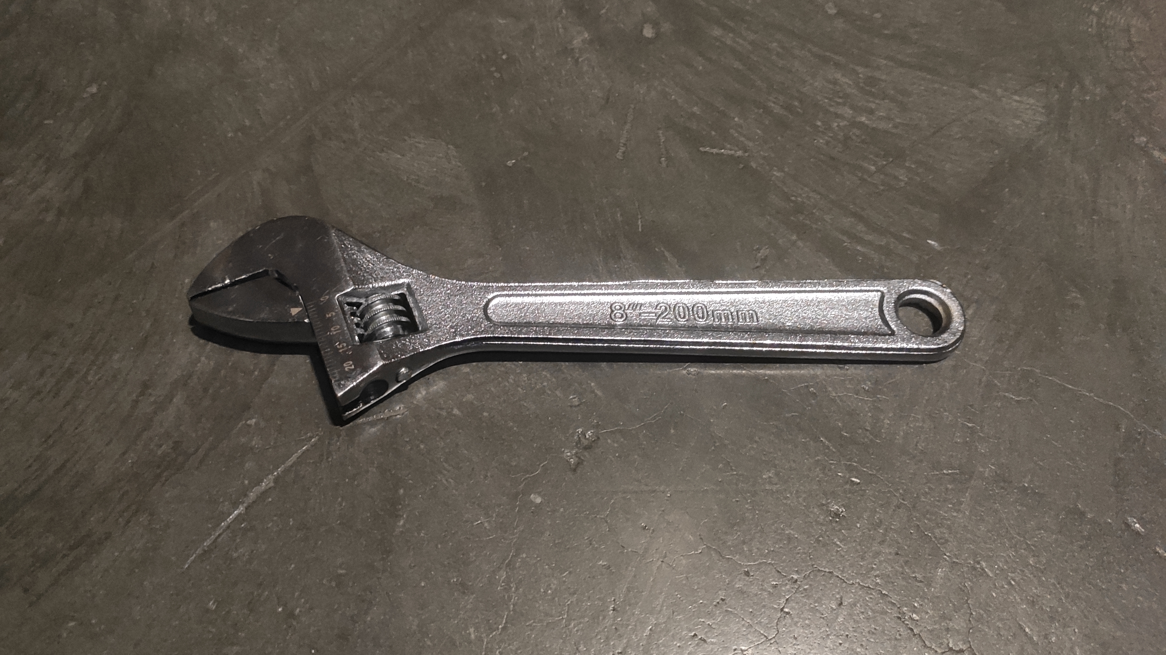 Ключ разводной 0-24мм, 200мм МОНТАЖ (шт) (Уценка)