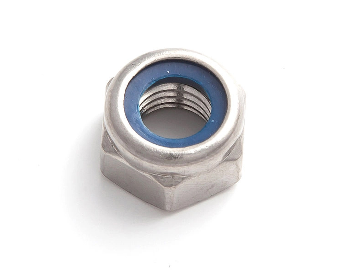 Гайка с контрящим кольцом М14, DIN985, НЕРЖ. СТАЛЬ (упак/170шт)