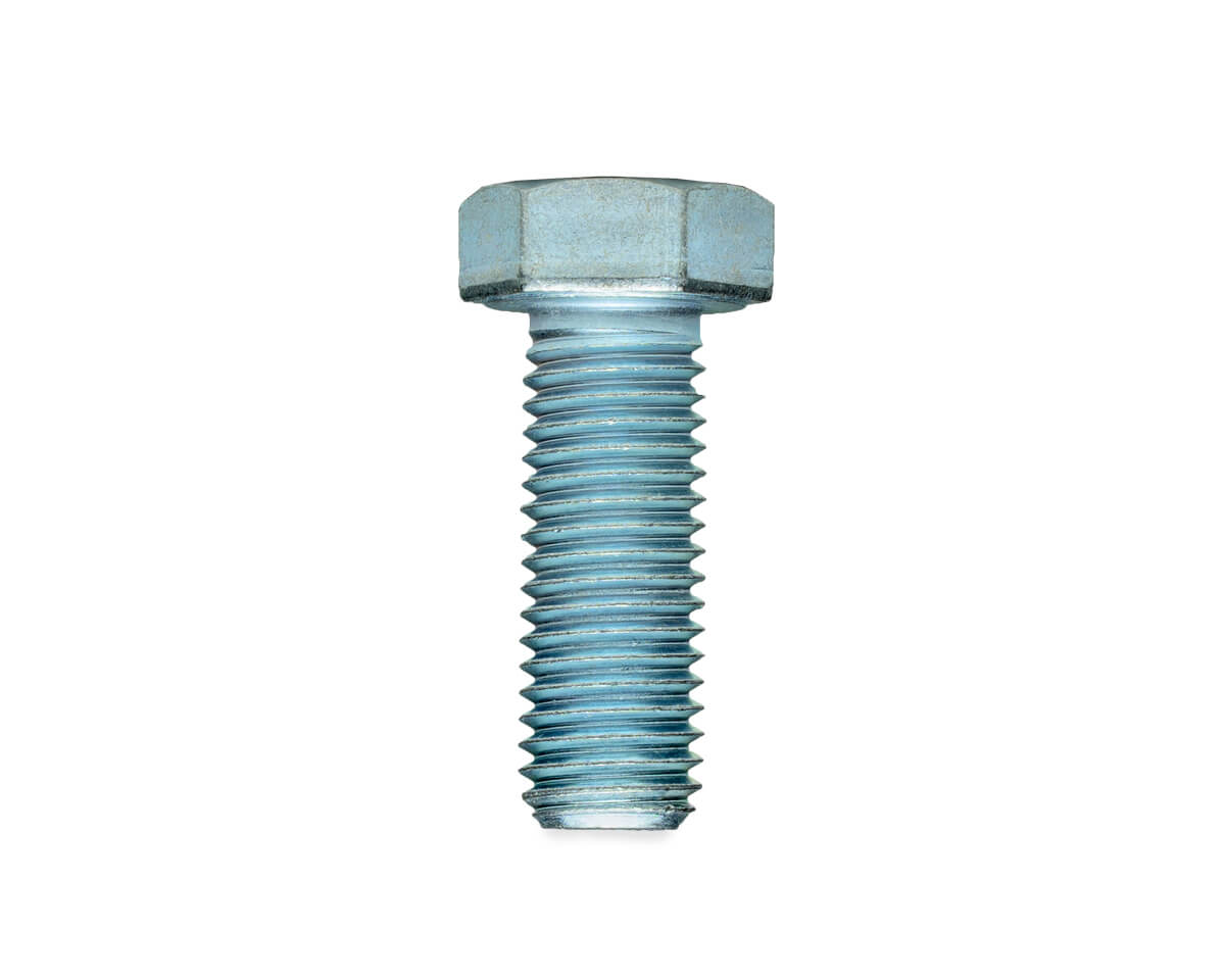 Болт с шестигранной головкой М18х50, DIN933, прочн. 8.8, цинк (упак/25кг/~183шт)