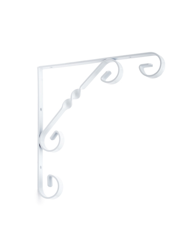 Кронштейн декоративный, белый 200x200мм (шт)