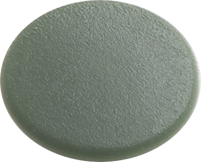 Заглушка декоративная под саморезы PZ-2, зеленая/ольха темная/S-29 (упак/100шт)