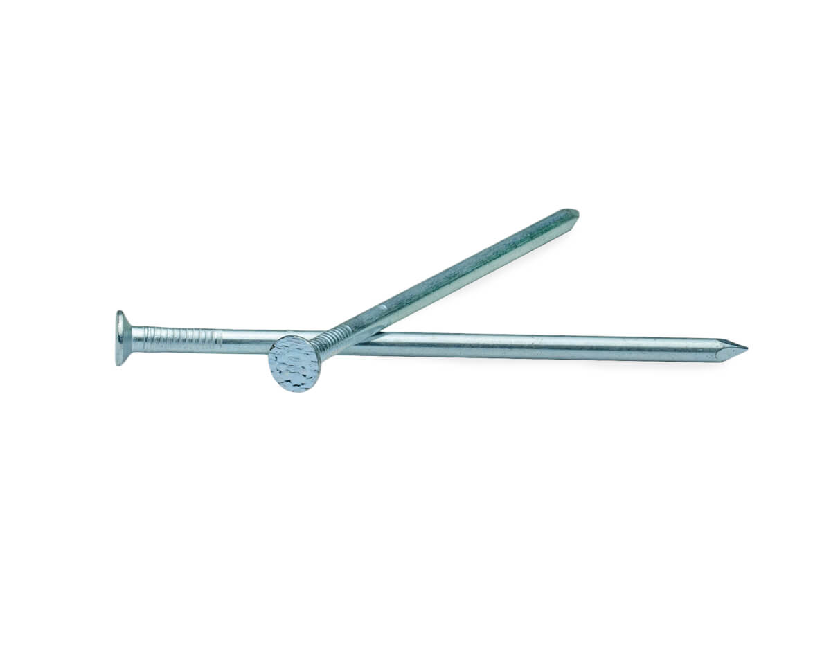 Гвоздь строительный, 4.0х100, цинк, в пласт. контейнере, ЕКТ (упак/0.4кг)
