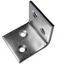 Уголок крепежный мебельный усиленный 25x25x28х1,5 мм KSO4 (упак/200шт)