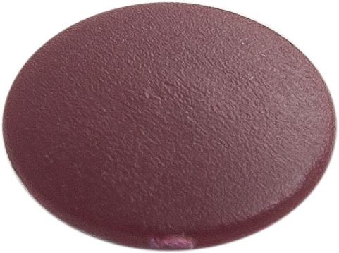 Заглушка декоративная под мебельный винт-стяжку, бордо (упак/1.000шт)