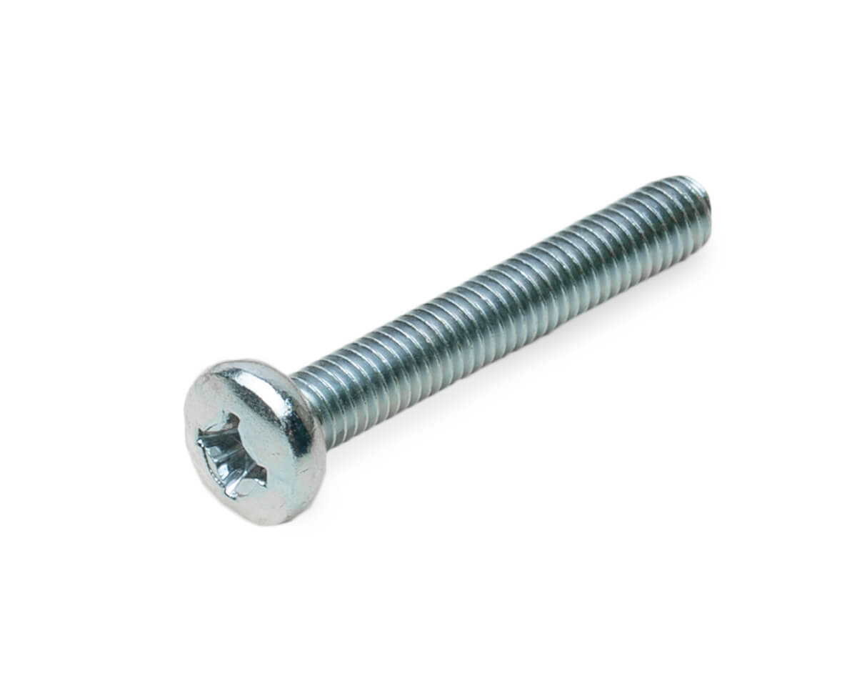 Винт с полуцилиндр. головкой Ph 8х16, DIN7985, прочн. 4.8, цинк (упак/200шт)