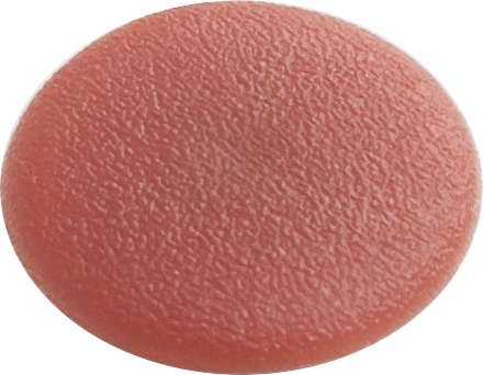 Заглушка декоративная под саморезы PZ-2, терракот/красная/S-37 (упак/100шт)