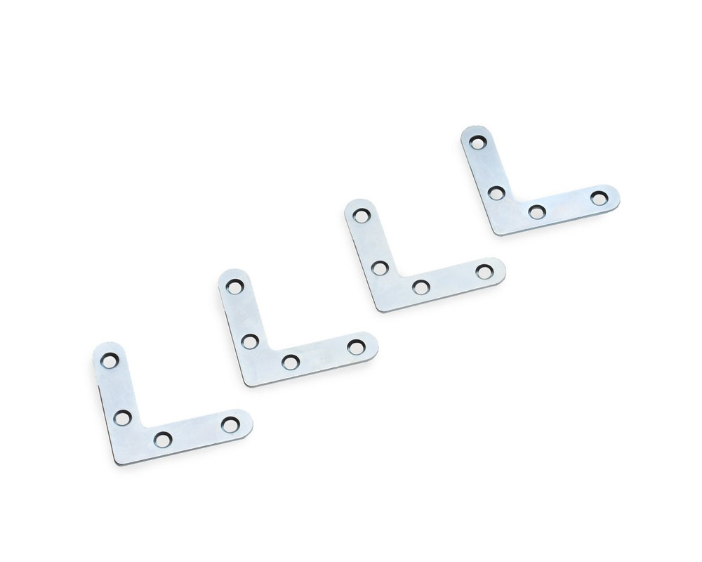 Угольник 01, 50мм, цинк (пакет/4шт)