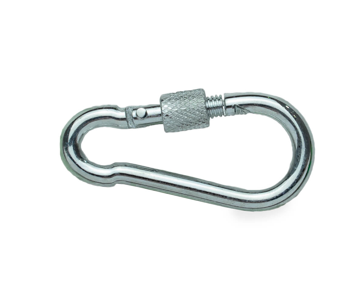 Карабин М7, с фиксатором, DIN5299D (упак/15шт)