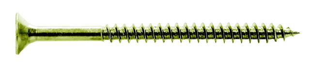 Саморез универсальный 5,0х25, желтый цинк, МОНТАЖ (упак/250шт)