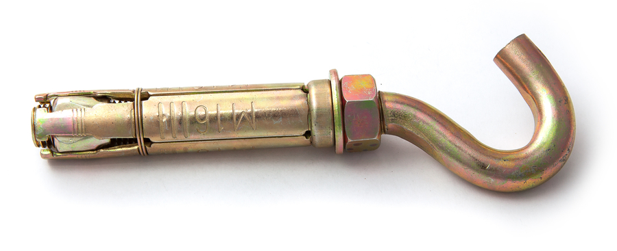 Разжимной 4-х сегментный анкер, крюк М6х10х40 /6х75/ (упак/100шт)