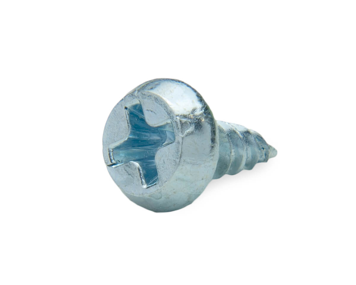 Саморез с цилиндрической головкой 3.5х9.5, острый, цинк МОНТАЖ (упак/750шт)