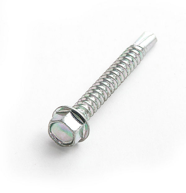 Саморез кровельный без шайбы SR, 5,5х38, сверло PT3, цинк, ЕКТ (упак/200шт)