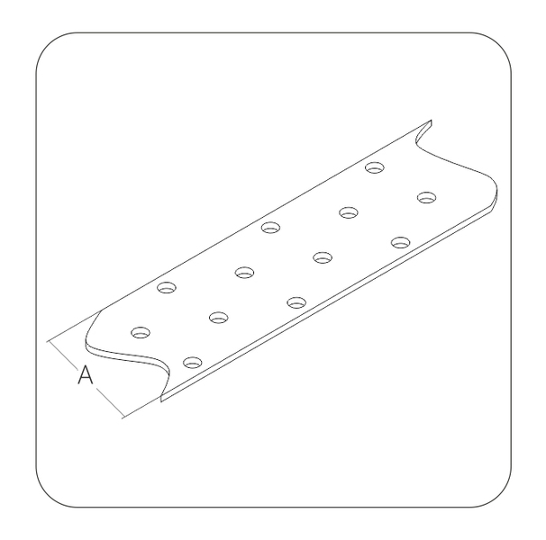 Лента перфорированная монтажная LP_M 40x2.00мм ЕКТ (бухта/10м)