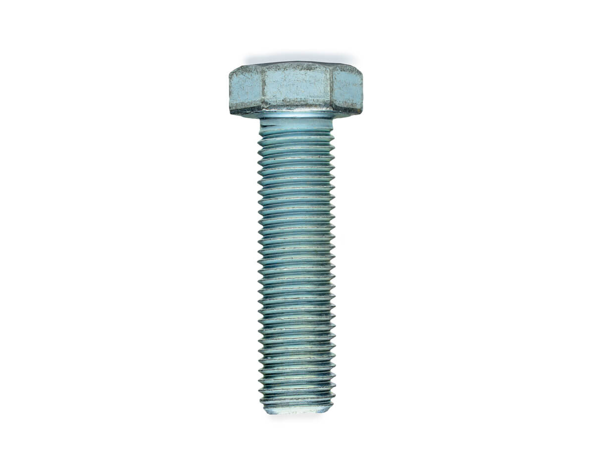 Болт с шестигранной головкой М24х90, DIN933, прочн. 8.8, цинк (упак/9кг/~23шт)