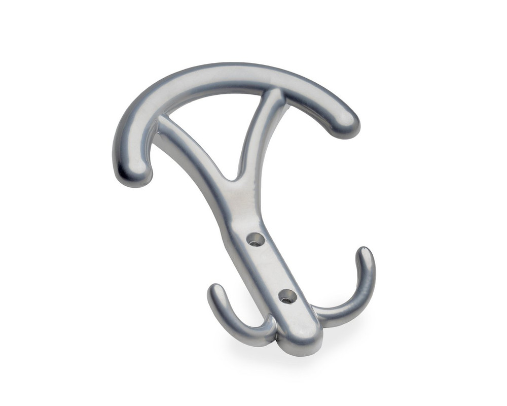 Крючок-вешалка 20, хром. эффект (с этик./1шт)