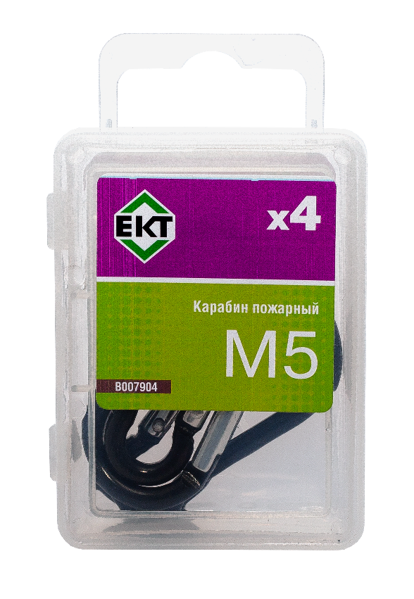 Карабин M5, DIN5299С, алюминиевый (упак/4шт)