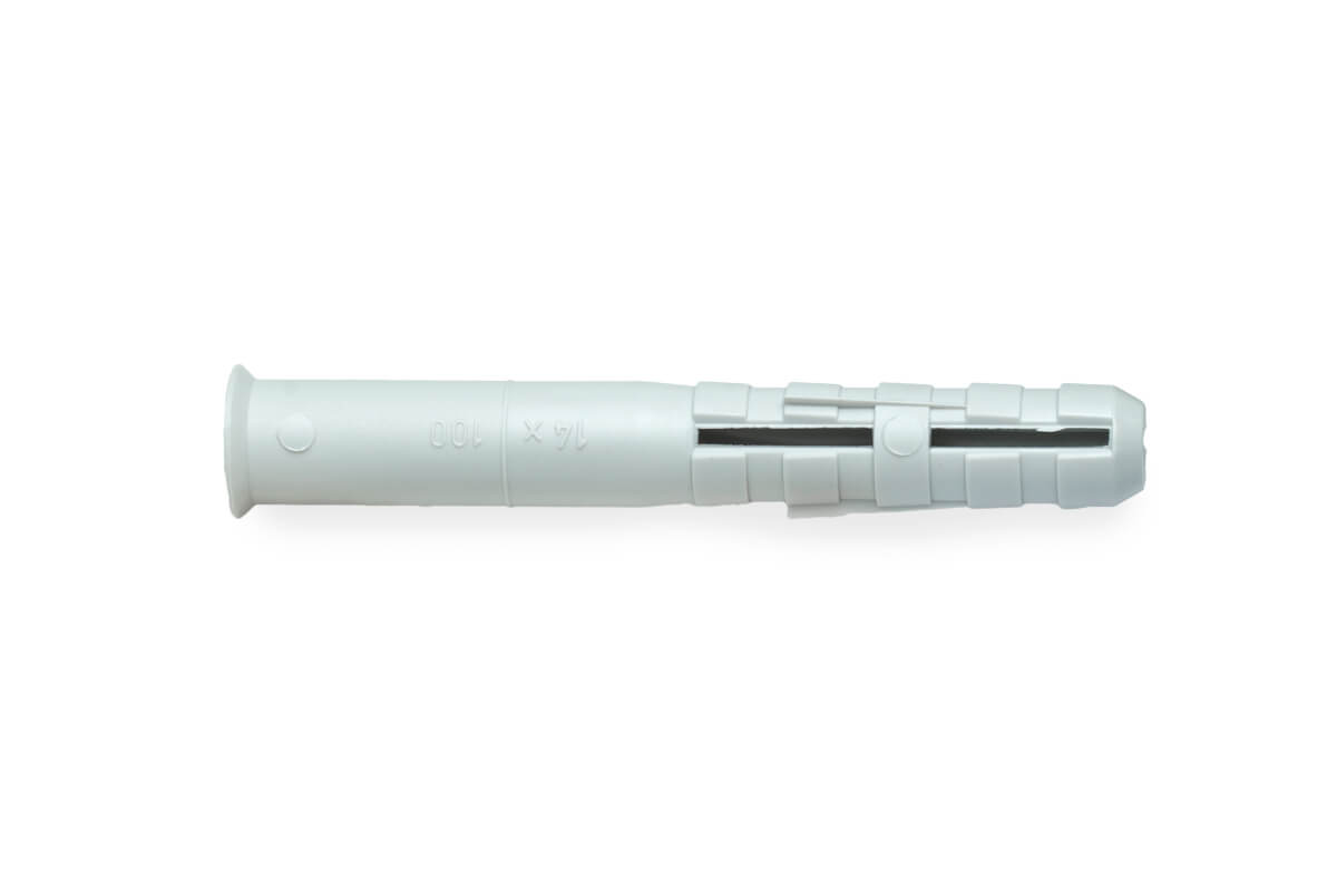 Дюбель распорный для строительных лесов GD, 14х100 потай, нейлон, KEW (упак/50шт)