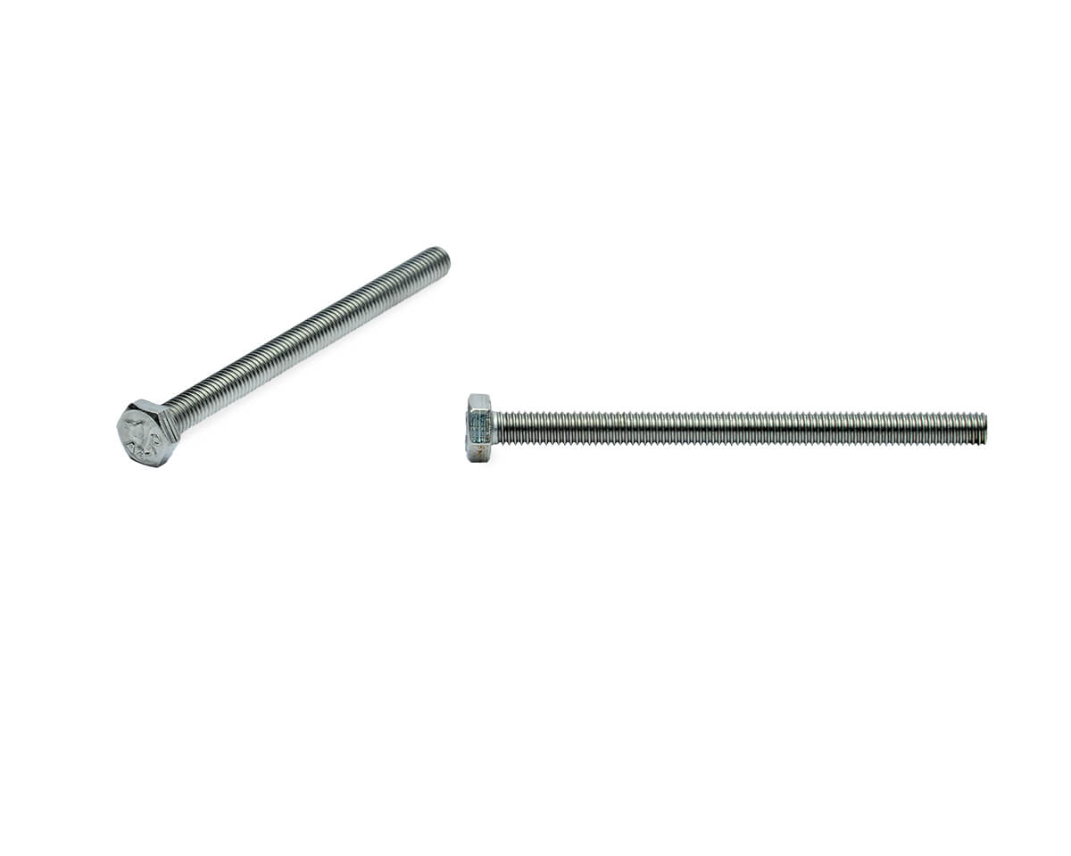 Болт с шестигранной головкой M6х80, DIN933, НЕРЖ. СТАЛЬ, ЕКТ (упак/6шт)