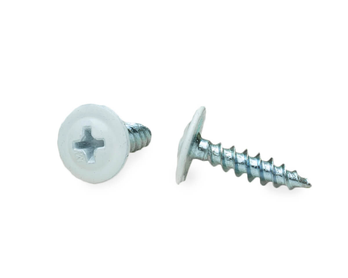 Саморез с п/ш 4.2х16 острый, RAL 9003, в коробке с окном, ЕКТ (упак/600шт)