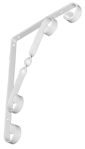 Кронштейн декоративный, белый 200x200мм (шт)