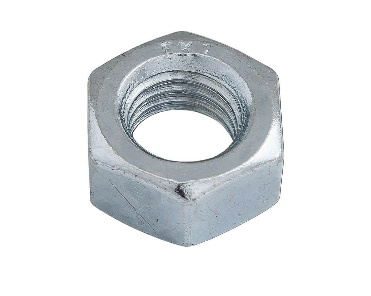 Гайка М8, DIN934, прочн. 10, цинк (упак/500шт)