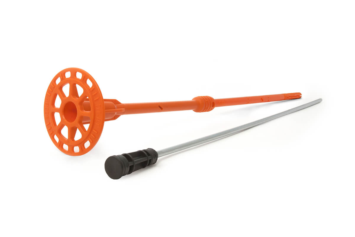 Дюбель тарельчатый 8х400 со стальным гвоздем с высокоэфф. термоголовкой DT-8T-400 (упак/100шт)