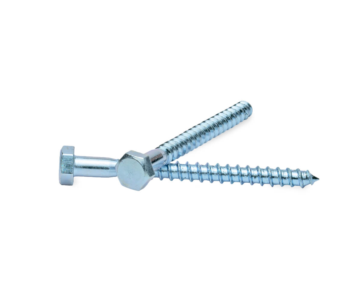 Саморез с 6-гранной головкой, 8.0x90 острый, цинк, ЕКТ (упак/6шт)