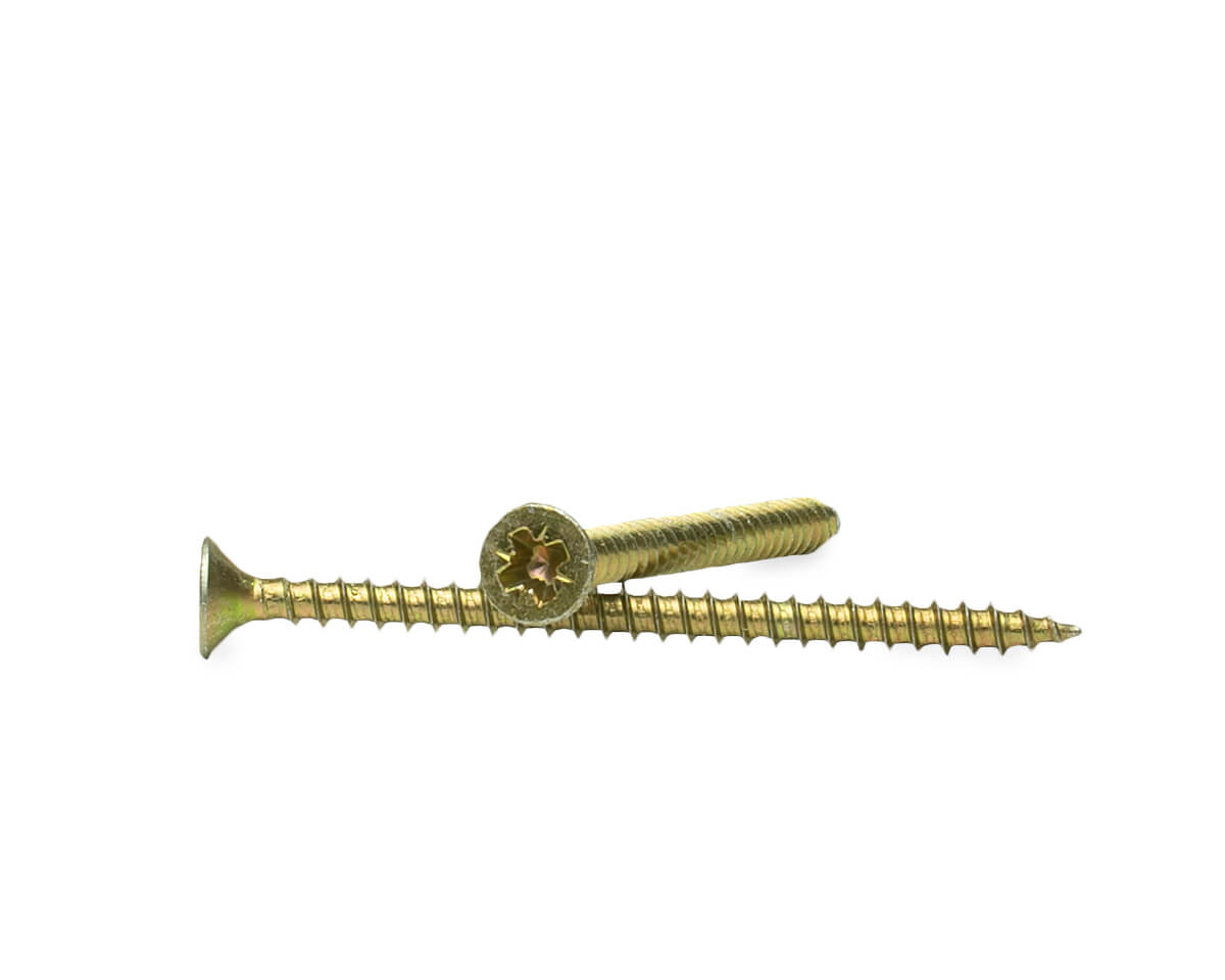 Саморез универсальный 3.5x50, желтый цинк, дой-пак M, МОНТАЖ (пакет/180шт)