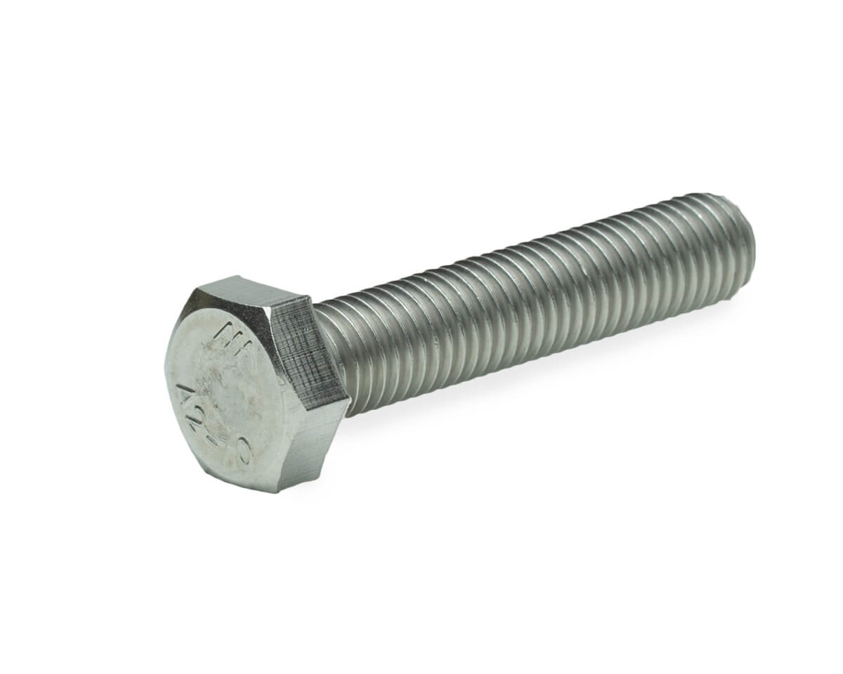 Болт с шестигранной головкой M12х60, DIN933, НЕРЖ. СТАЛЬ (упак/50шт)