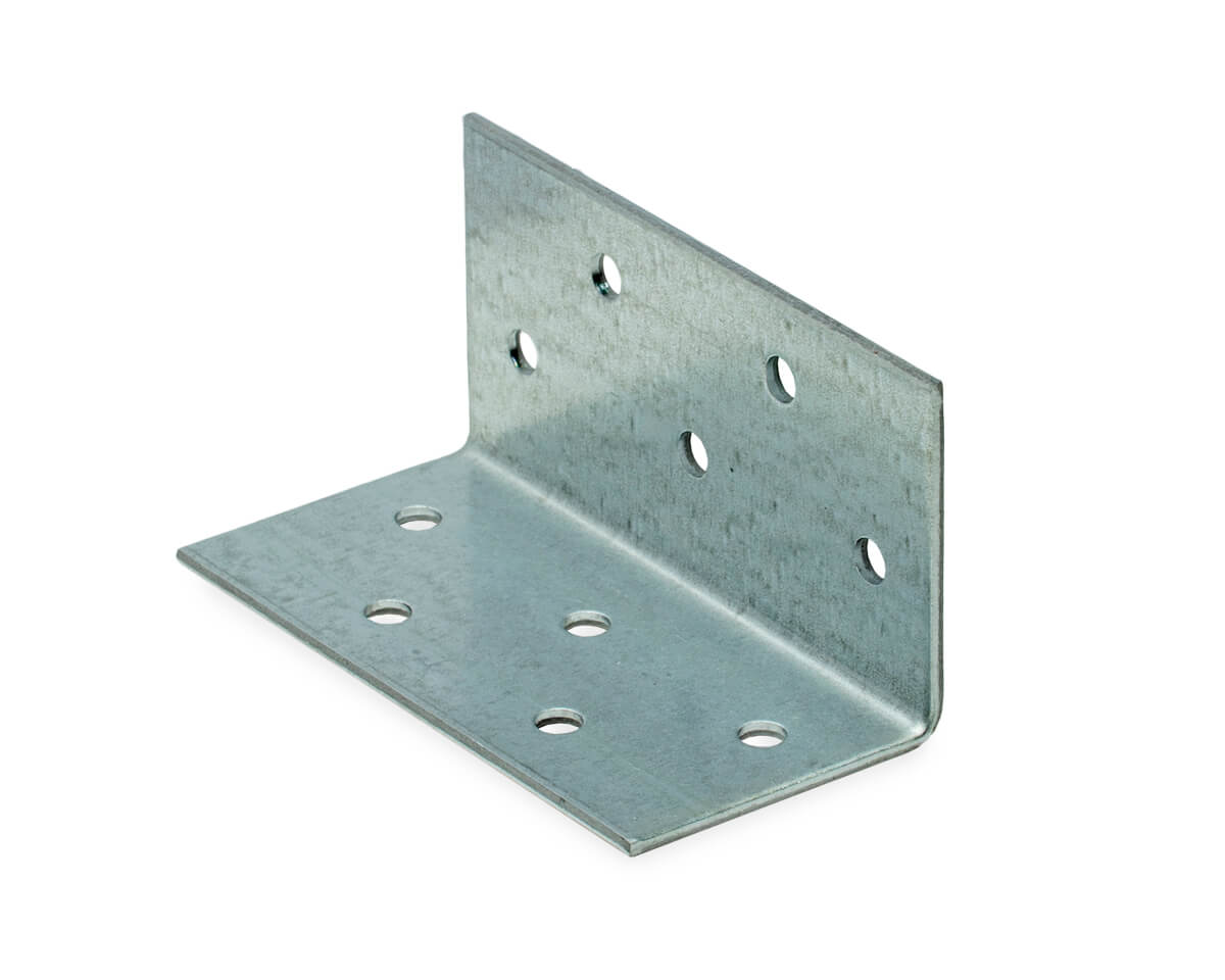 Уголок крепежный равносторонний 40x40x80x2,0 мм KUR-40-80 (шт)