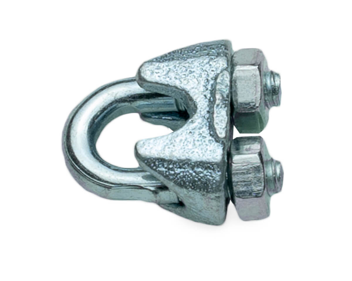 Зажим канатный М3, DIN741 (упак/6шт)