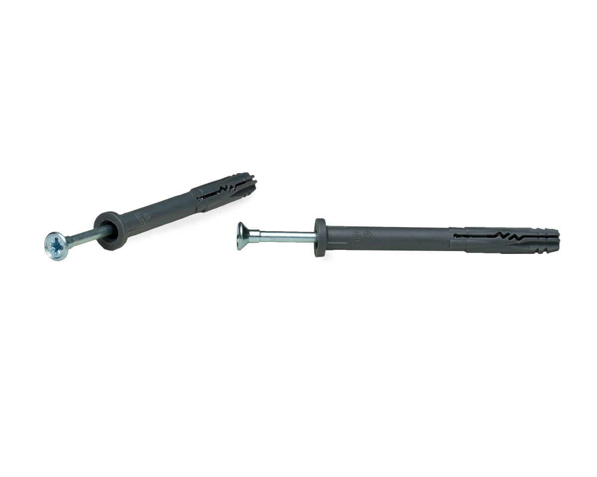 Дюбель-гвоздь GL, 8x80 цилиндр, п/п, ЕКТ (пласт.конт./12шт)