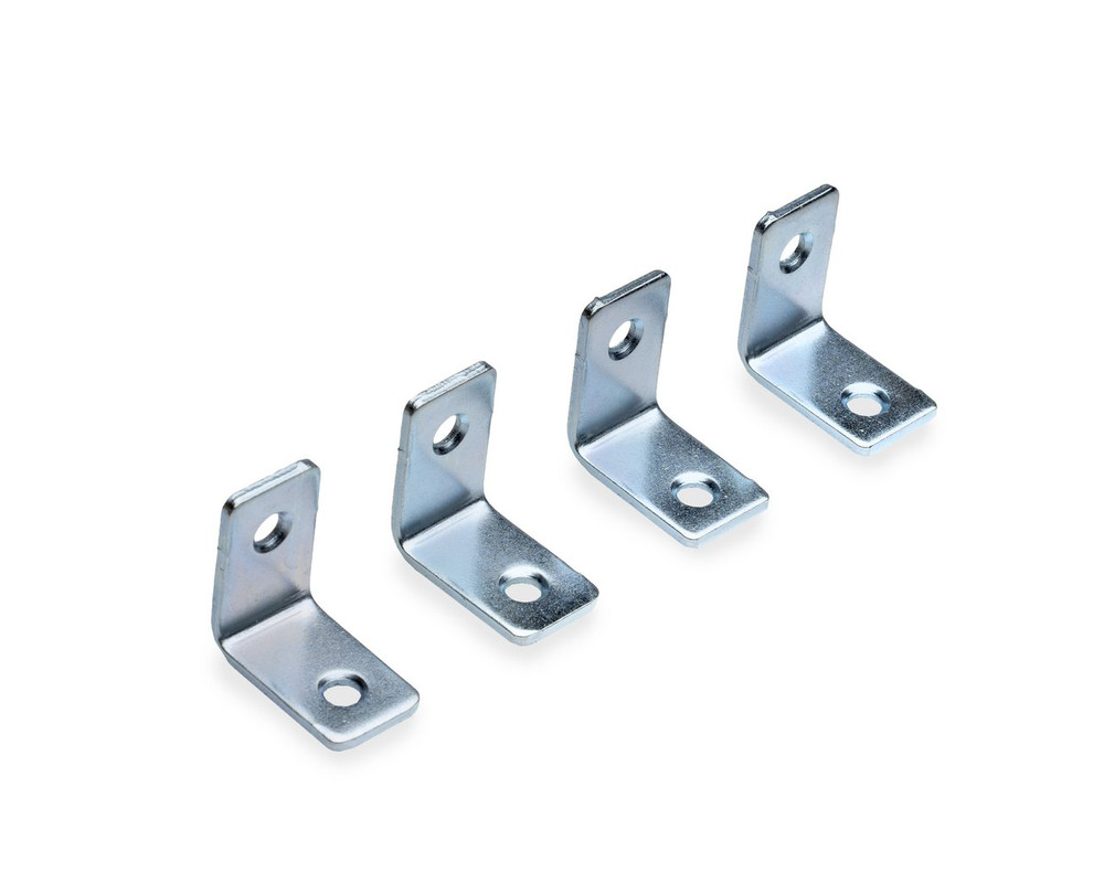 Уголок 25x25x15x2мм, цинк (пакет/4шт)