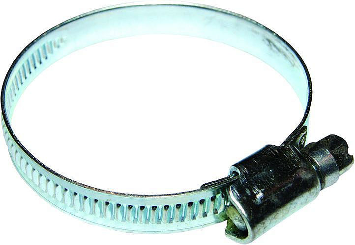 Хомут червячный (19-29 мм), ширина 9 мм, DIN3017-1, НЕРЖ. СТАЛЬ SS201, W2, винт оцинк. (упак/100шт)