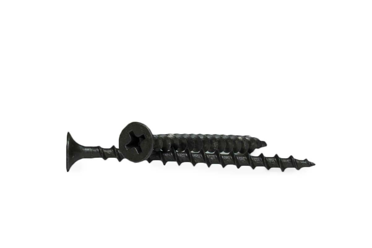 Саморез для гипсокартона 3.5x45, редкий шаг (к дереву), фосфат, дой-пак M, МОНТАЖ (пакет/180шт)