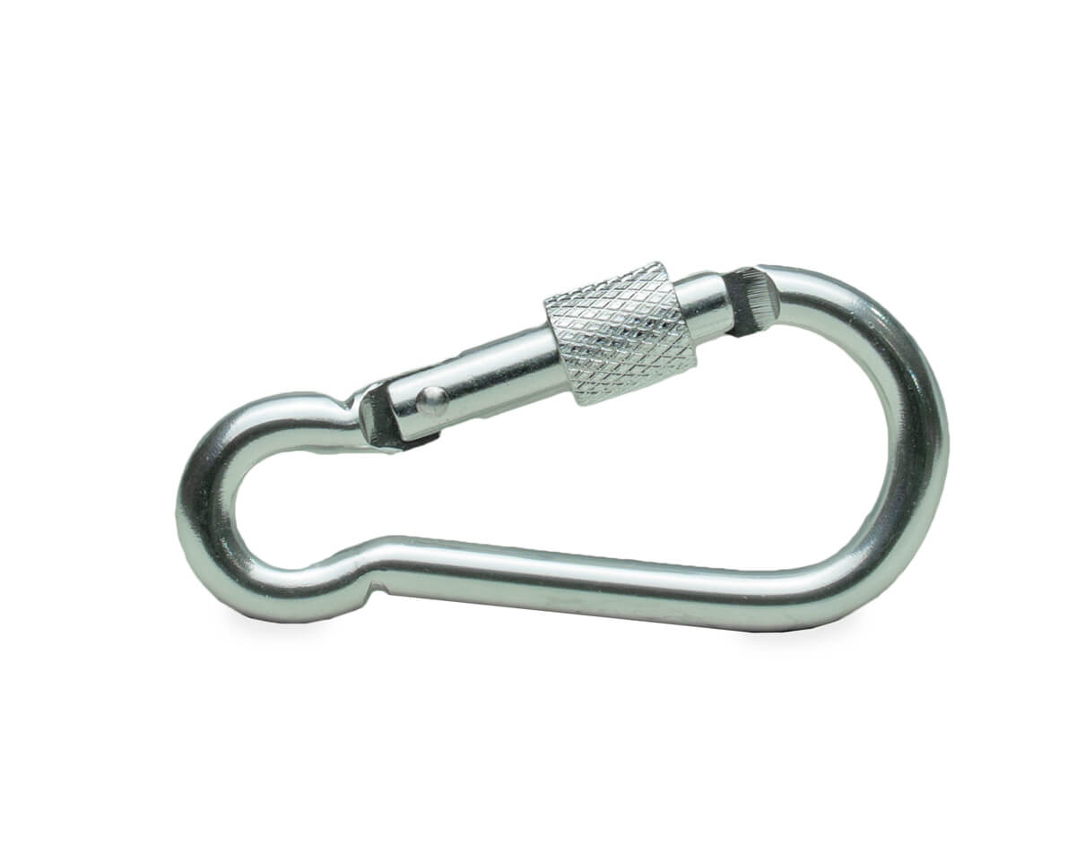 Карабин M8, DIN 5299D, с фиксатором, ЕКТ (с этик./1шт)