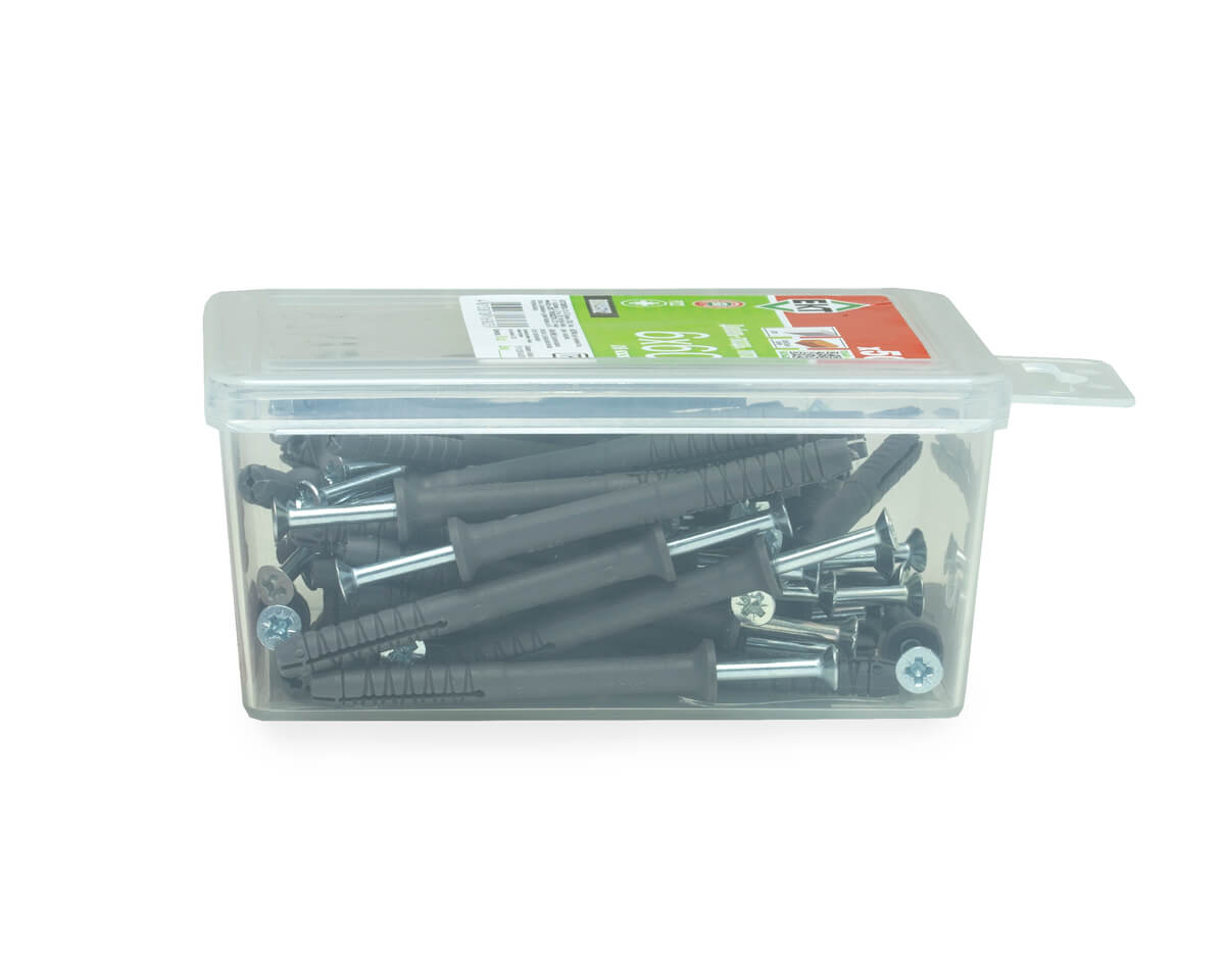 Дюбель-гвоздь GL, 6x60 потай, п/п, ЕКТ (пласт.конт./50шт)