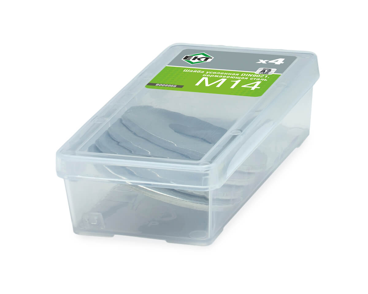 Шайба усиленная М16, DIN9021, НЕРЖ. СТАЛЬ, ЕКТ (упак/4шт)