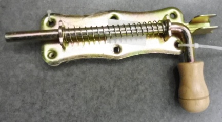 Задвижка воротная пружинная 170x53 Z-170 (шт) (Уценка)