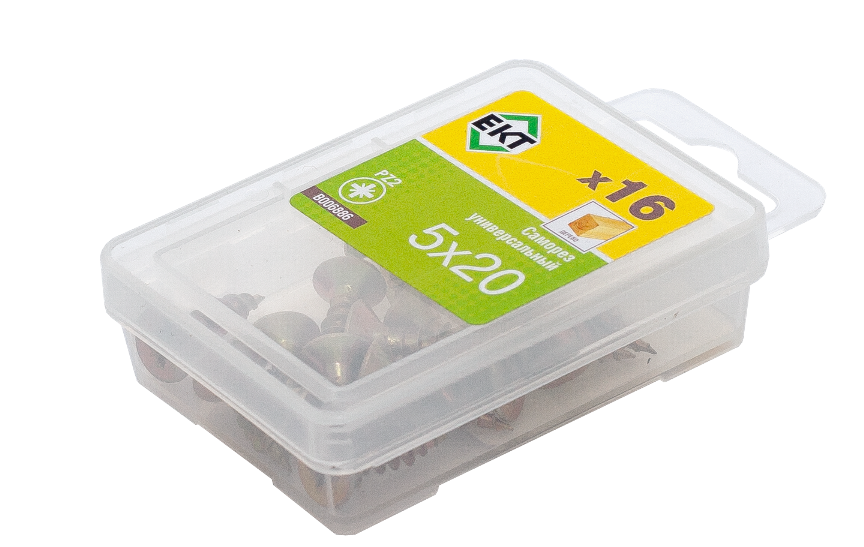 Саморез, желтый цинк 5,0 х20 (упак/16шт)